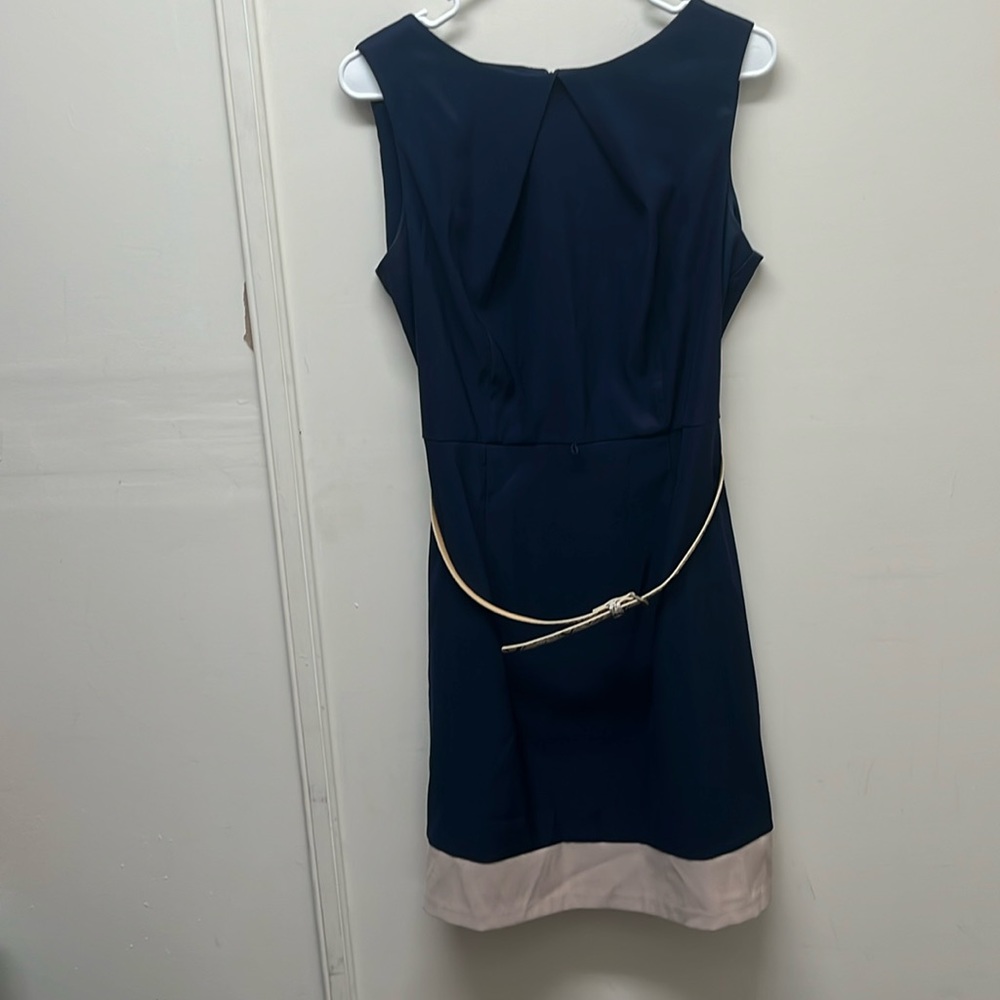 Dressbarn Navy Blue Dress - Size 12
